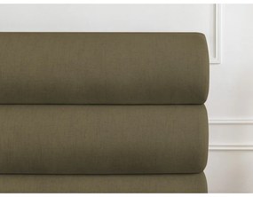 Тъмнозелено тапицирано двойно легло с място за съхранение с решетка 180x200 cm Jagna - Bobochic Paris