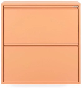 Метална етажерка за обувки в цвят сьомга Billy - Spinder Design