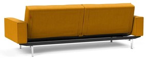 Оранжев разтегателен диван с подлакътници Chrome Splitback - Innovation