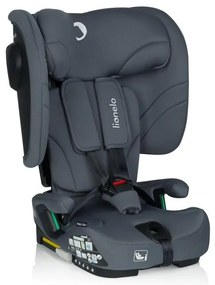 Lionelo - Сгъваемо детско столче за кола NELLY i-Size 76-150 см, графит
