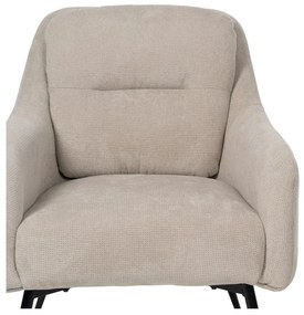 Бежово шенилово кресло Classic – Ixia