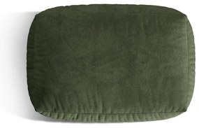 Зелена кадифена модулна табуретка Martina – Micadoni