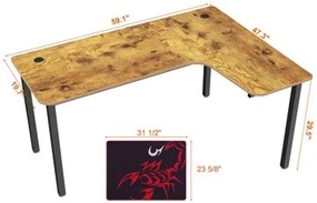Бюро - Eureka Ergonomic® ERK-CD-L01R-60VP-V1