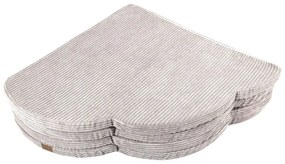 Детско килимче за игра в цвят слонова кост 160x160 cm – Meowbaby