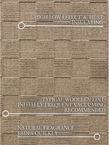 Кафяв ръчно изработен вълнен килим 160x230 cm Scala – Villeroy&amp;Boch