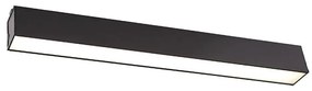 MAXLIGHT C0190 - LED Плафониера LINEAR LED/18W/230V 57 см черен