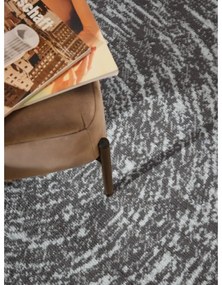 Сиво-кремав кръгъл килим ø 160 cm Gloria Cavallo – Hanse Home