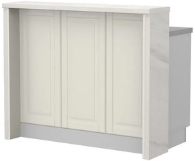 Бар Пейка Toscana-Length: 120 cm-White Marble