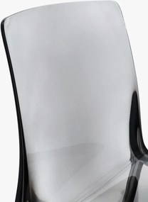 Сив пластмасов градински стол Adele – Bizzotto