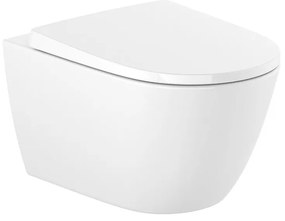 Конзолна тоалетна чиния A346687S00, хоризонтално оттичане, 36x53x29см