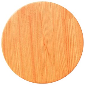 847124 vidaXL Плот за маса, кръгъл, восъчнокафяв, Ø30x2,5 см, бор масив