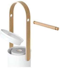 Бяла пластмасова поставка за тоалетна хартия Bellwood – Umbra