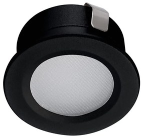 Kanlux 23525 - LED Екстериорна лампа за вграждане IMBER LED/1W/12V 6500K IP65 черен