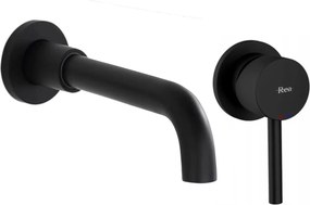 СМЕСИТЕЛ за вграждане Rea Lungo LONG Black Mat  + BOX