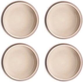 Бежови глинени купички в комплект 4 бр. за супа/рамен 1 l Terra Vira – Bonami Selection