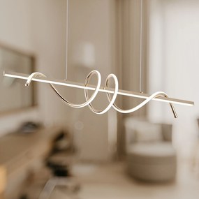 Висяща LED лампа G065-CP Gold