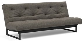 Сиво-кафяв разтегателен диван 200 cm Fraction – Innovation