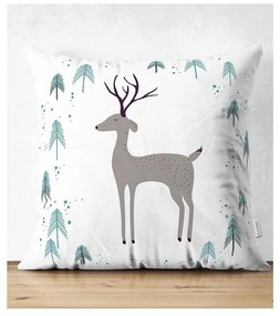 Комплект от 4 коледни калъфки за възглавници и покривка за маса Winter Wonderland - Minimalist Cushion Covers