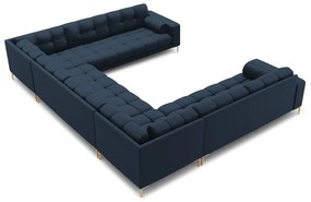 Син ъглов диван ("U" форма) Bali – Cosmopolitan Design