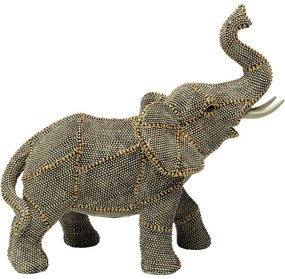 Арт.56446 Деко Фигура Walking Elephant Pearls 24cm