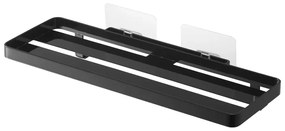 Матово черно стоманен рафт за баня без пробиване Film Hook – YAMAZAKI