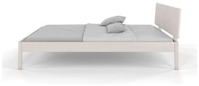 Двойно легло от борова дървесина 180x200 см в бял цвят Ammer - Skandica