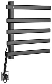 Sapho - Електрическа сушилня за кърпи ELCOR 63W/230V 48x52 cm матова черна