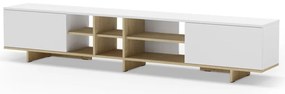 Бяла маса за телевизор 230x44 cm Cequoia - Marckeric