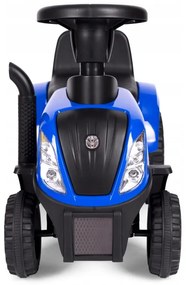 Син трактор NEW HOLLAND с борд и инструменти