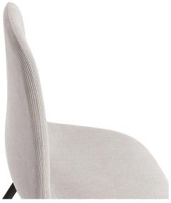 Кремави тапицирани трапезни столове в комплект 4 бр. Minka – Marckeric