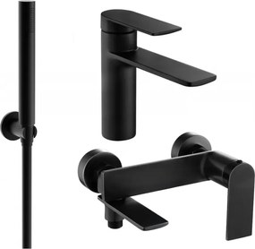 Mexen Zero R70 комплект за вана, черен - 71103R70-70