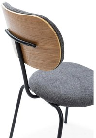 Черни трапезни столове в комплект от 4 бр. Dash – Marckeric