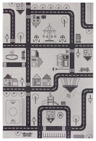 Кремав бебешки килим City, 120 x 170 cm - Ragami
