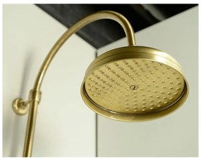 Месингов душ комплект в бронзов цвят с душ глава и ръчен душ 142 cm Antea – Sapho