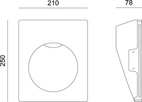 Аплика Градина LED Grotto Round Plus