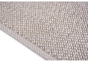 Светлосиви памучни килими за стълби в комплект от 16 бр. 25x65 cm Kumsal Bej – Vitaus