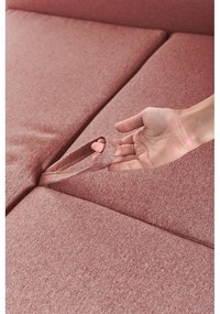 Розов променлив диван ъглов диван Pop - Bonami Selection