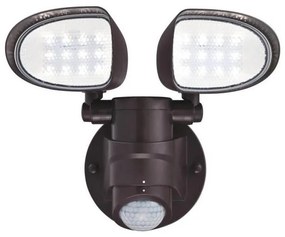 Westinghouse 63643 - LED Екстериорен прожектор със сензор 2xLED/8,75W/230V IP44