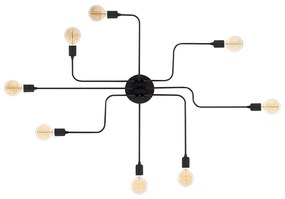 Черна стенна лампа Truva – Opviq lights