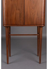 Кафяво шкафче от декор от орех с плъзгащи се врати 62x125x45 cm Morrison – Dutchbone