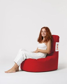 Градински пуф Lina, цвят Червен