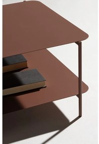 Теракотена метална масичка за кафе 70x73 cm Beatrix – MOME