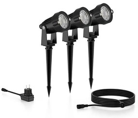 Philips - Комплект 3x LED външни прожектори CASPER LED/1,5W/24/230V IP44