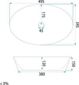 Умивалник за плот Rea Astoria