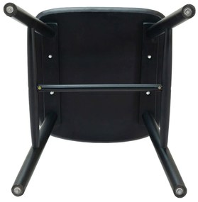 Кухненски стол Chester-черно (4) парчета