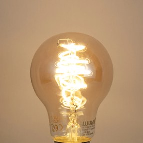 Умна димируема LED крушка E27 A60 кехлибарена 4.9W 320lm 2500K