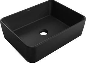 Mexen Catia горен мивка 48 x 37 см, черен мат - 21314885
