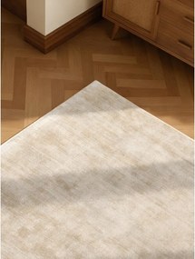 Ръчно изработен килим от вискоза в цвят слонова кост 200x300 cm Noemi – Vikosa