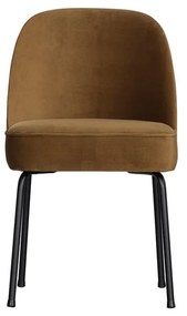 Кадифени трапезни столове в комплект 2 бр. в цвят горчица Vogue – WOOOD