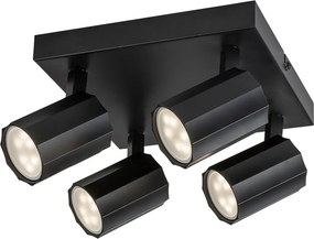 Rabalux Rogelio Таванно осветление (плафони) IP20 GU10 4X MAX 5W K 73026